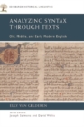 Analyzing Syntax through Texts : Old, Middle, and Early Modern English - eBook