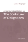 Avizandum Legislation on the Scots Law of Obligations - Book