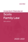 Avizandum Statutes on Scots Family Law : 2020-21 - eBook