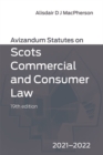 Avizandum Statutes on Scots Commercial and Consumer Law : 2021-2022 - eBook