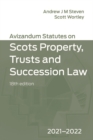 Avizandum Statutes on the Scots Law of Property, Trusts & Succession : 2021-2022 - Book
