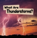 What Are Thunderstorms? - Book