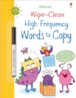 Wipe-clean High-Frequency Words to copy - Book