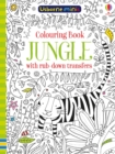 Colouring Book Jungle with Rub Downs - Book