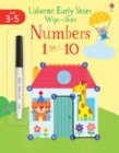 Early Years Wipe-Clean Numbers 1 to 10 - Book