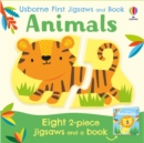 Usborne First Jigsaws And Book: Animals - Book