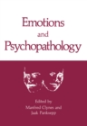 Emotions and Psychopathology - eBook