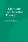Elements of Operator Theory - eBook