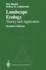 Landscape Ecology : Theory and Application - eBook