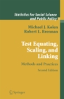Test Equating, Scaling, and Linking : Methods and Practices - eBook