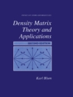 Density Matrix Theory and Applications - eBook