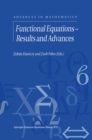 Functional Equations - Results and Advances - eBook