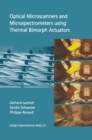 Optical Microscanners and Microspectrometers using Thermal Bimorph Actuators - eBook