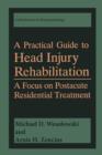 A Practical Guide to Head Injury Rehabilitation : A Focus on Postacute Residential Treatment - Book