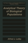 Analytical Theory of Biological Populations - eBook