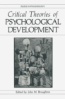 Critical Theories of Psychological Development - eBook