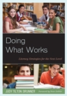 Doing What Works : Literacy Strategies for the Next Level - Book