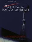 Improving Access to the Baccalaureate - Book