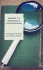 Handbook for Undergraduate Research Advisors - Book