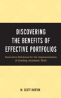 Discovering the Benefits of Effective Portfolios : Innovative Solutions for the Implementation of Grading Academic Work - Book