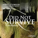 Did Not Survive - eAudiobook