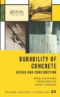 Durability of Concrete : Design and Construction - Book