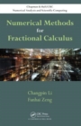 Numerical Methods for Fractional Calculus - Book