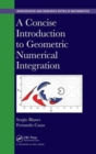 A Concise Introduction to Geometric Numerical Integration - Book