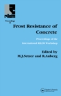 Frost Resistance of Concrete - eBook