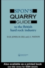 Spon's Quarry Guide : To the British hard rock industry - eBook