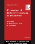 Prevention of Reflective Cracking in Pavements - eBook