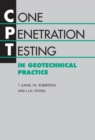 Cone Penetration Testing in Geotechnical Practice - eBook
