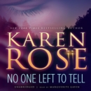 No One Left to Tell - eAudiobook