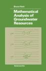 Mathematical Analysis of Groundwater Resources - eBook