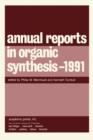 Annual Reports in Organic Synthesis - 1991 - eBook