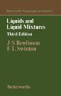 Liquids and Liquid Mixtures : Butterworths Monographs in Chemistry - eBook