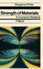Strength of Materials : A Course for Students - eBook