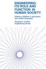 Engineering : Its Role and Function in Human Society - eBook