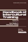 Handbook of Intercultural Training : Area Studies in Intercultural Training - eBook