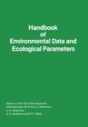 Handbook of Environmental Data and Ecological Parameters : Environmental Sciences and Applications - eBook