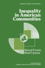 Inequality in American Communities - eBook