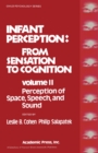Infant Perception: From Sensation to Cognition : Perception of Space, Speech, and Sound - eBook