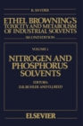 Nitrogen and Phosphorus Solvents - eBook