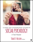 Classic and Contemporary Studies in Social Psychology : A Text-Reader - Book