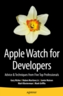 Apple Watch for Developers : Advice & Techniques from Five Top Professionals - eBook
