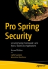 Pro Spring Security : Securing Spring Framework 5 and Boot 2-based Java Applications - eBook