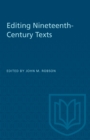 Editing Nineteenth-Century Texts - eBook