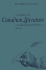A Checklist of Canadian Literature and Background Materials 1628-1960 - eBook