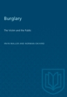 Burglary : The Victim and the Public - Book