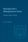 Wordsworth's Metaphysical Verse : Geometry, Nature, and Form - eBook